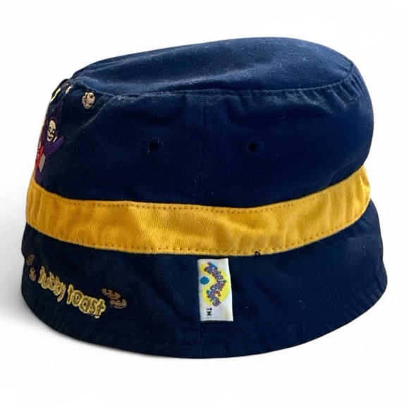 Vintage Childs Unisex Teletubbies Bucket Hat 1999 Tubby Toast - Picture 5 of 7